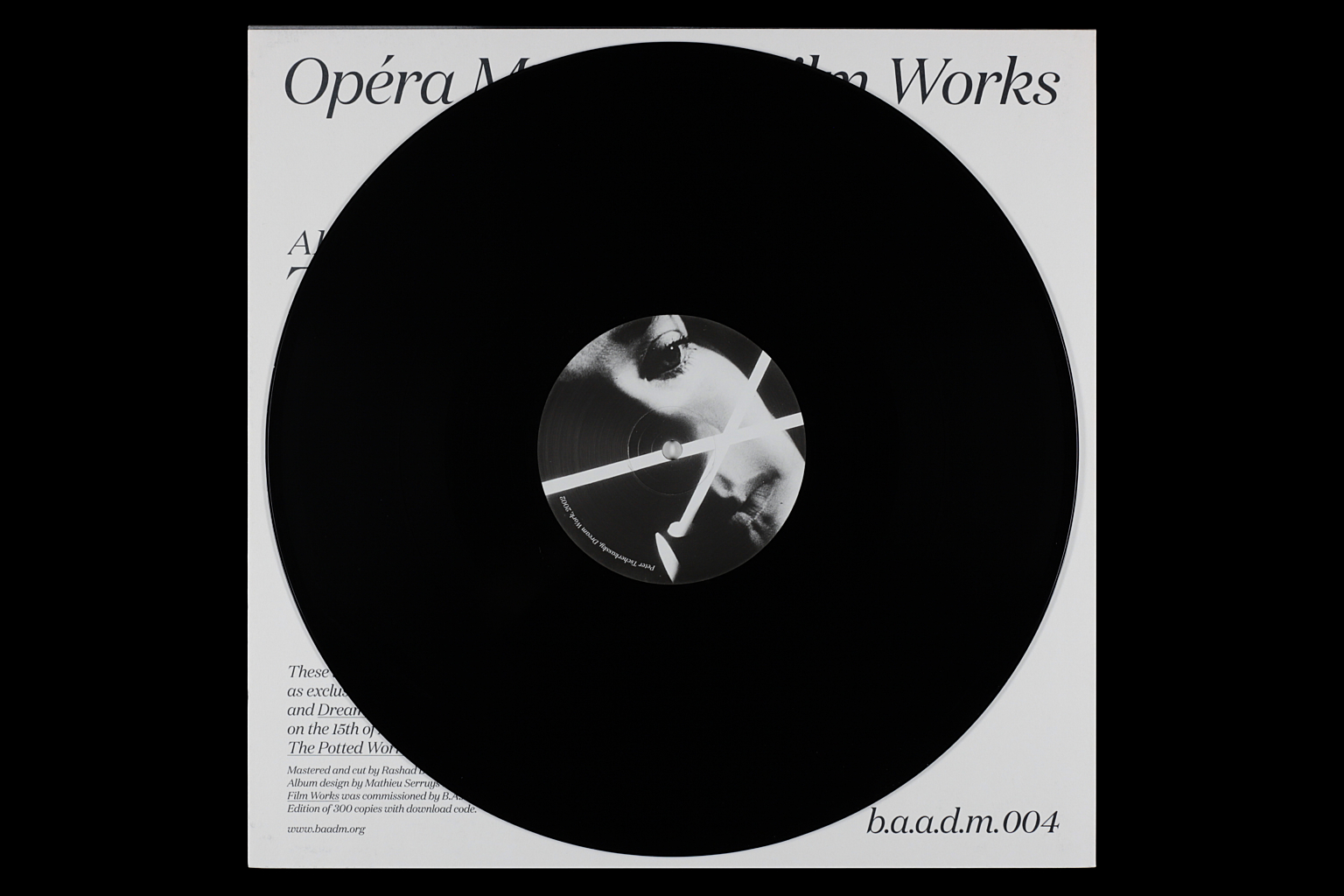 BAADM Opera Mort Film Works LP 3